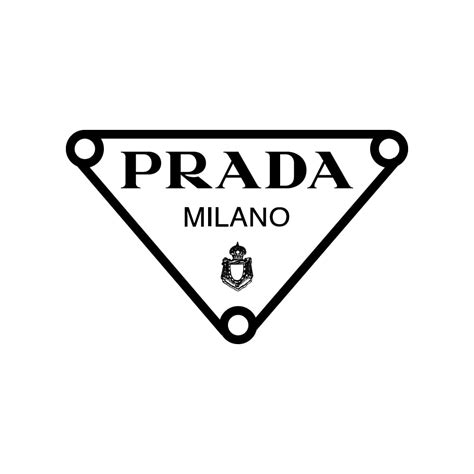 Prada triangle logo svg